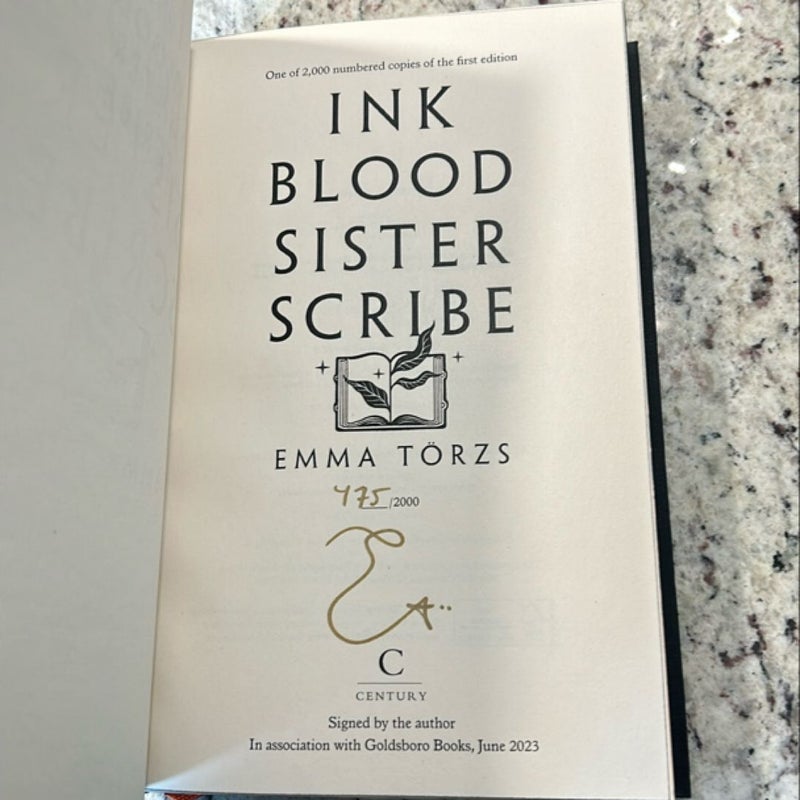 Ink Blood Sister Scribe (Goldsboro)