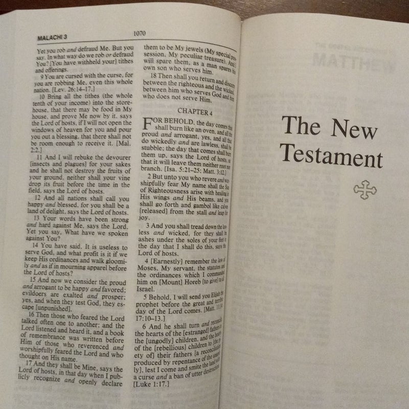 Amplified Topical Reference Bible