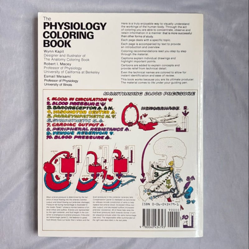 The Physiology Coloring Book