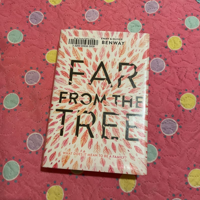 Far from the Tree by Robin Benway Hardcover Pangobooks