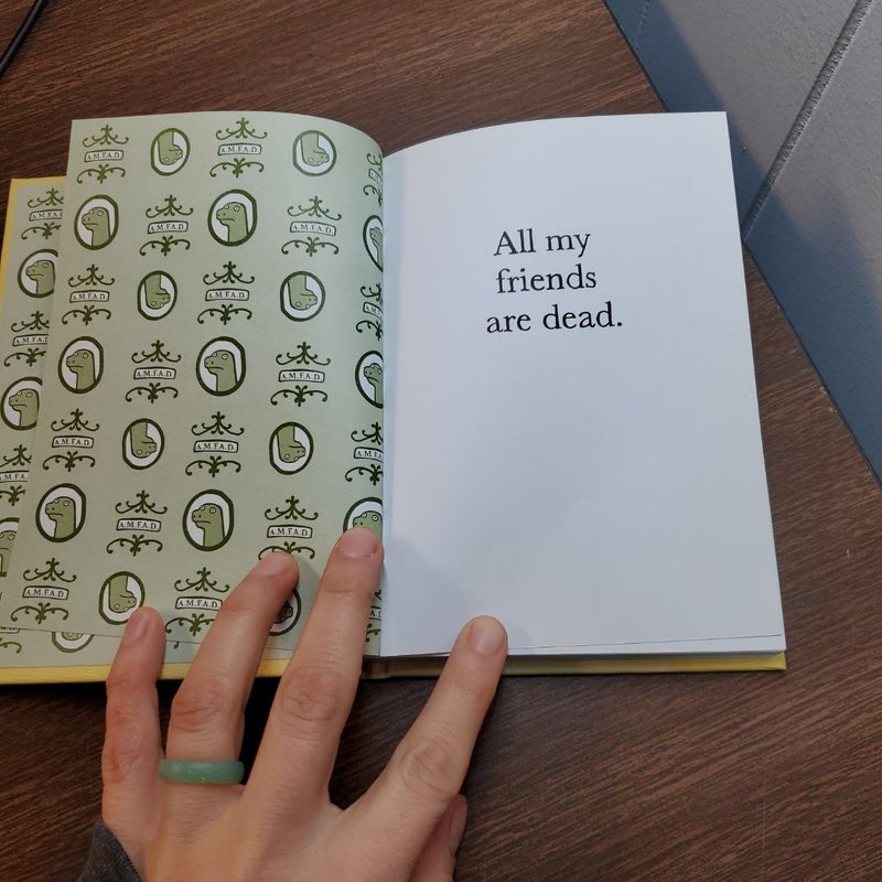 All My Friends Are Dead (Funny Books, Children's Book for Adults, Interesting Finds, Animal Books)