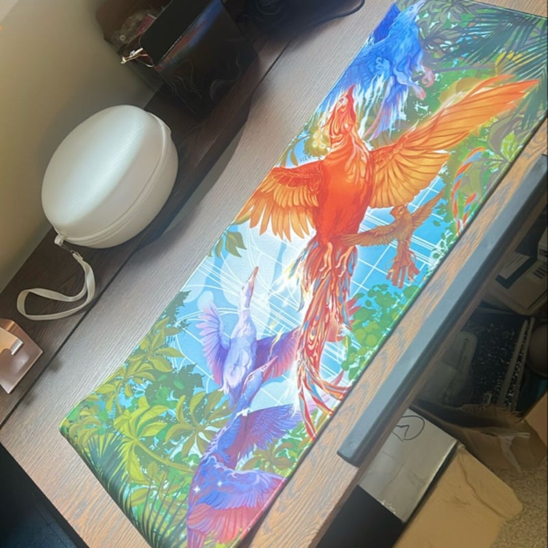 The Phoenix Keeper Desk Mat Illumicrate 
