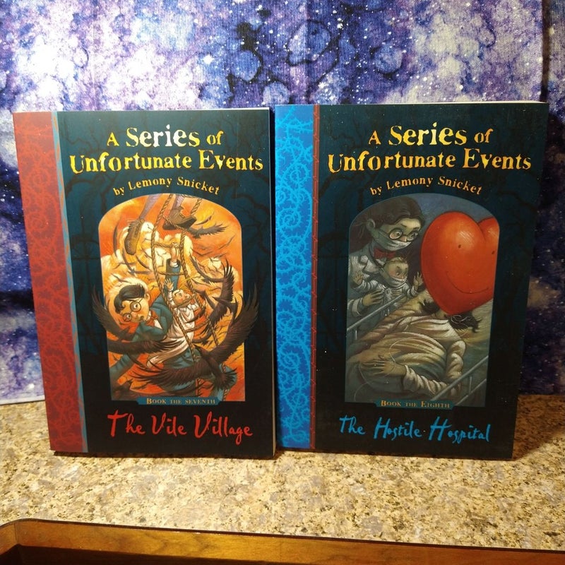 The Bad Beginning series (1-11,13)