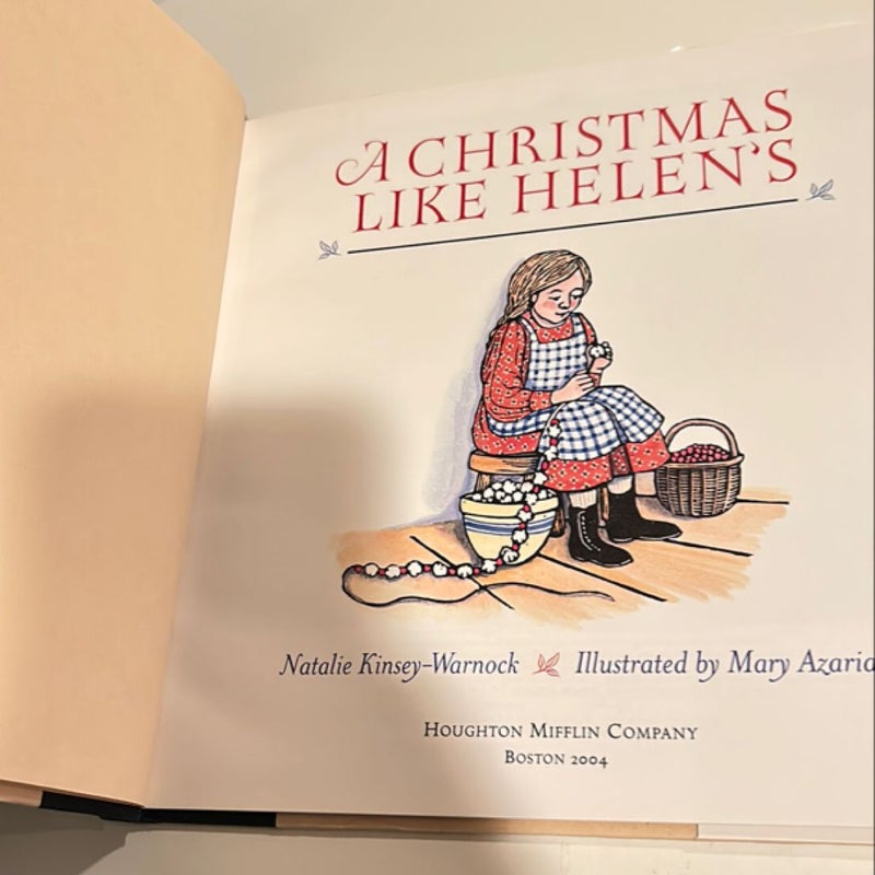 A Christmas Like Helen's