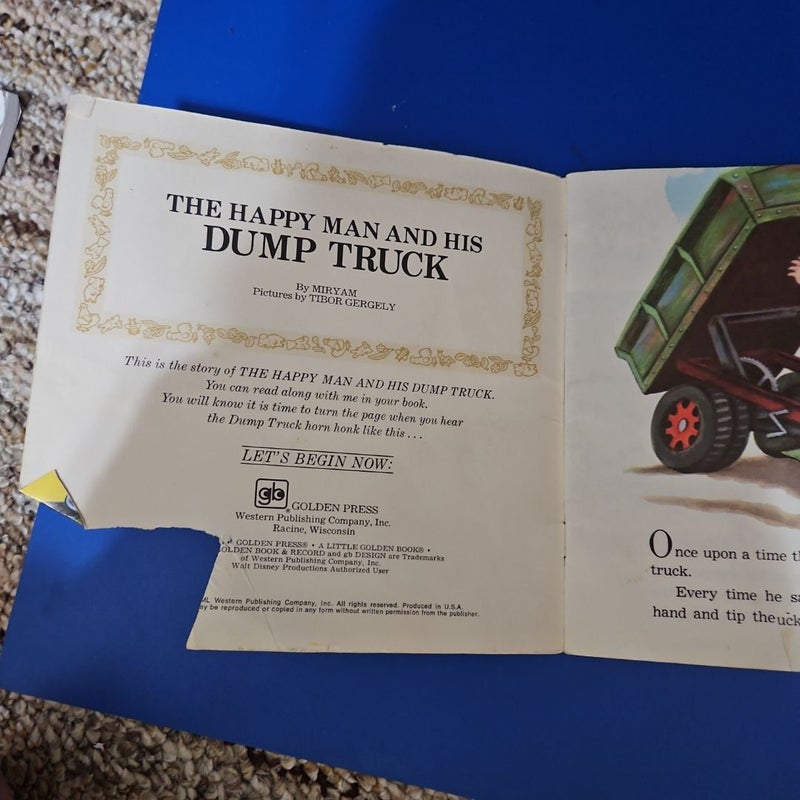 Disneyland Record's The Happy Man and His Dumptruck