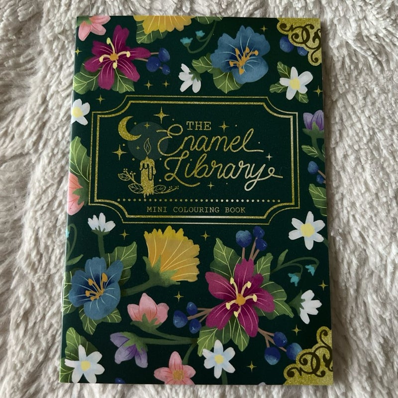 The Enamel Library 2023 Advent Calendar Mini Bookish Coloring Book