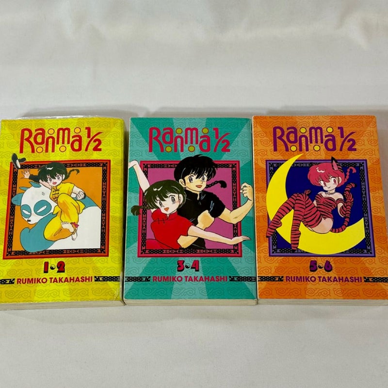 Ranma 1/2 Bundle 2-in-1 books 1-6