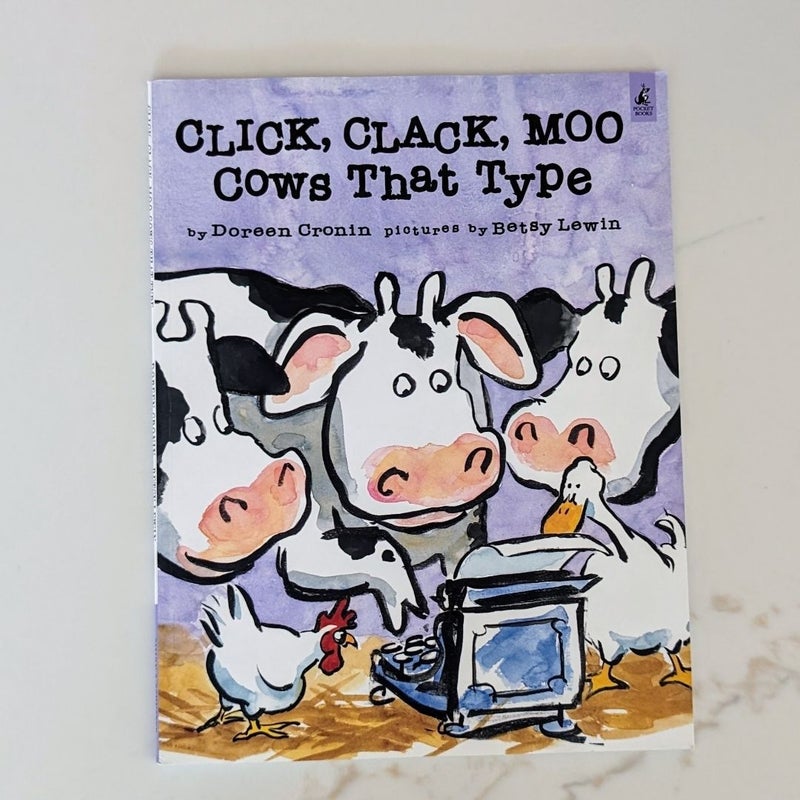 Click, Clack, Moo Cows That Type 