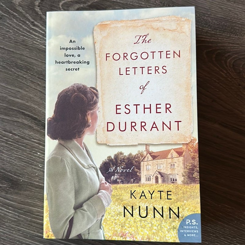 The Forgotten Letters of Esther Durrant