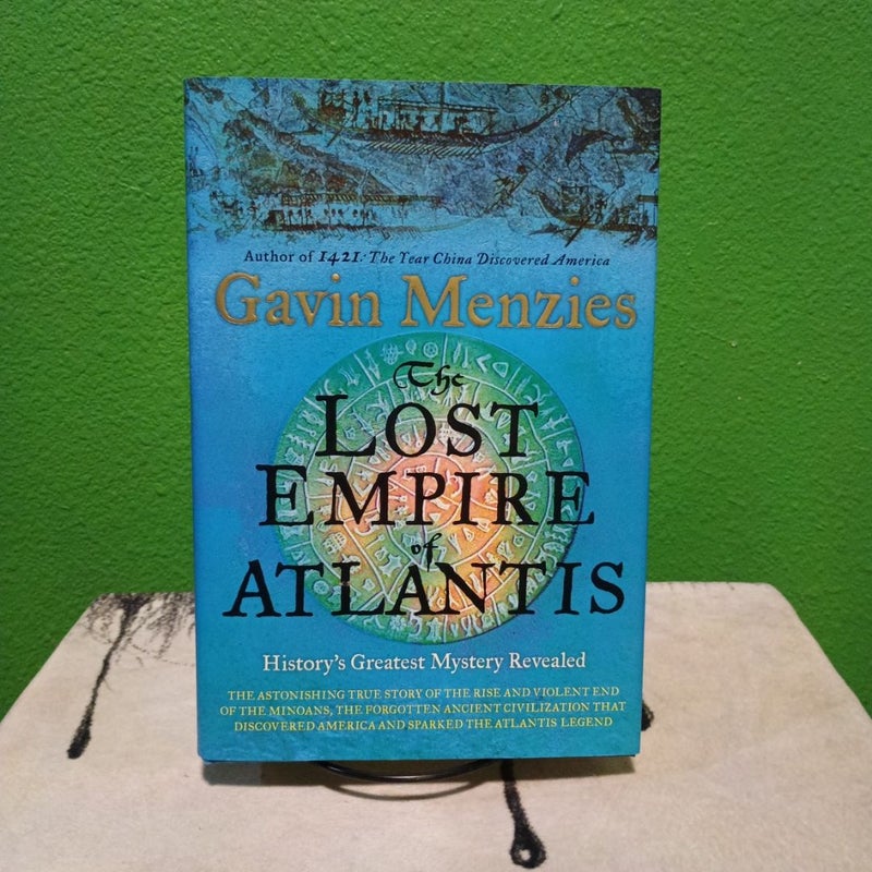 The Lost Empire of Atlantis - First Edition (Printing 1)
