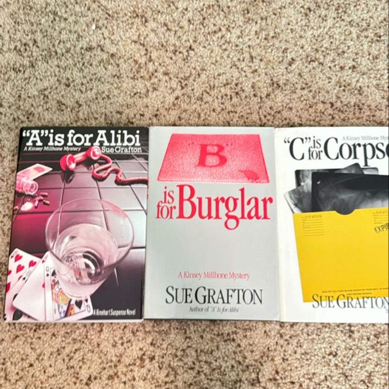 A is for alibi, B is for burglar, C is for corpse