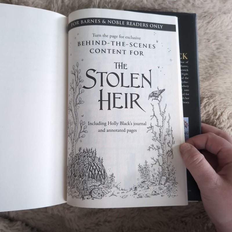 Barnes & Noble Exclusive Edition The Stolen Heir