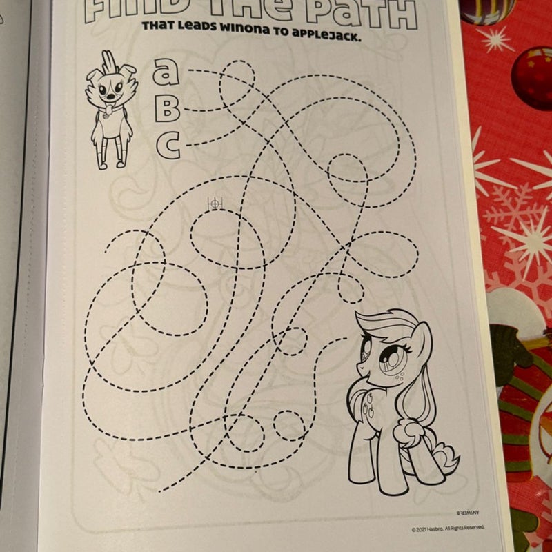My Little Pony Color & Activity Book with Crayons