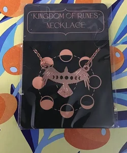 Kingdom of Runes Necklace (Bookish Box) 