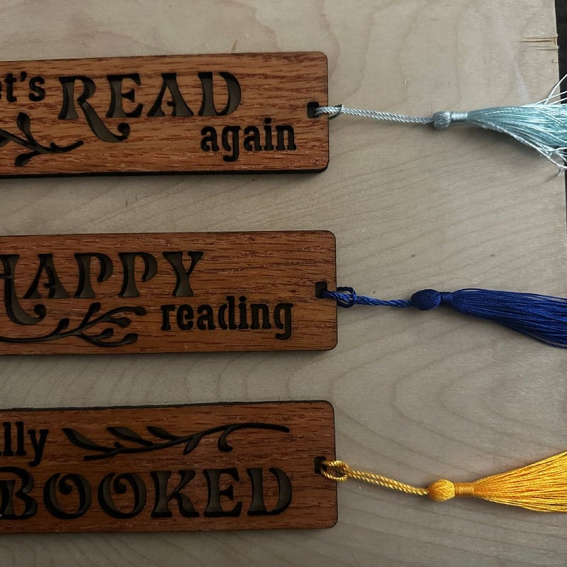 Wooden Bookmarks