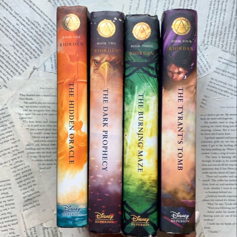 Trials of Apollo books 1-4