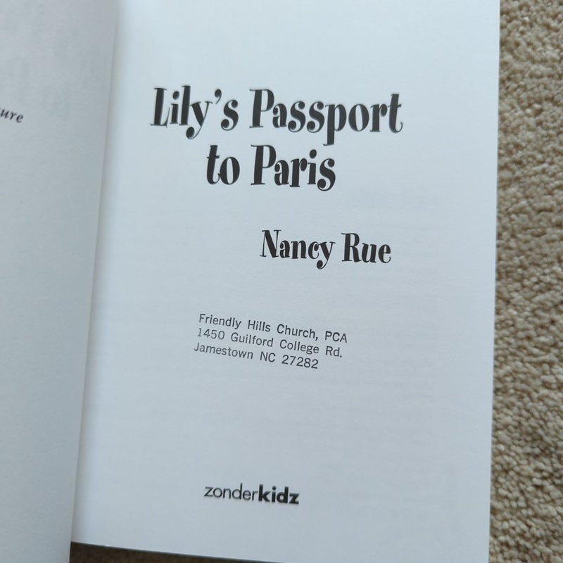 Lily's Passport to Paris