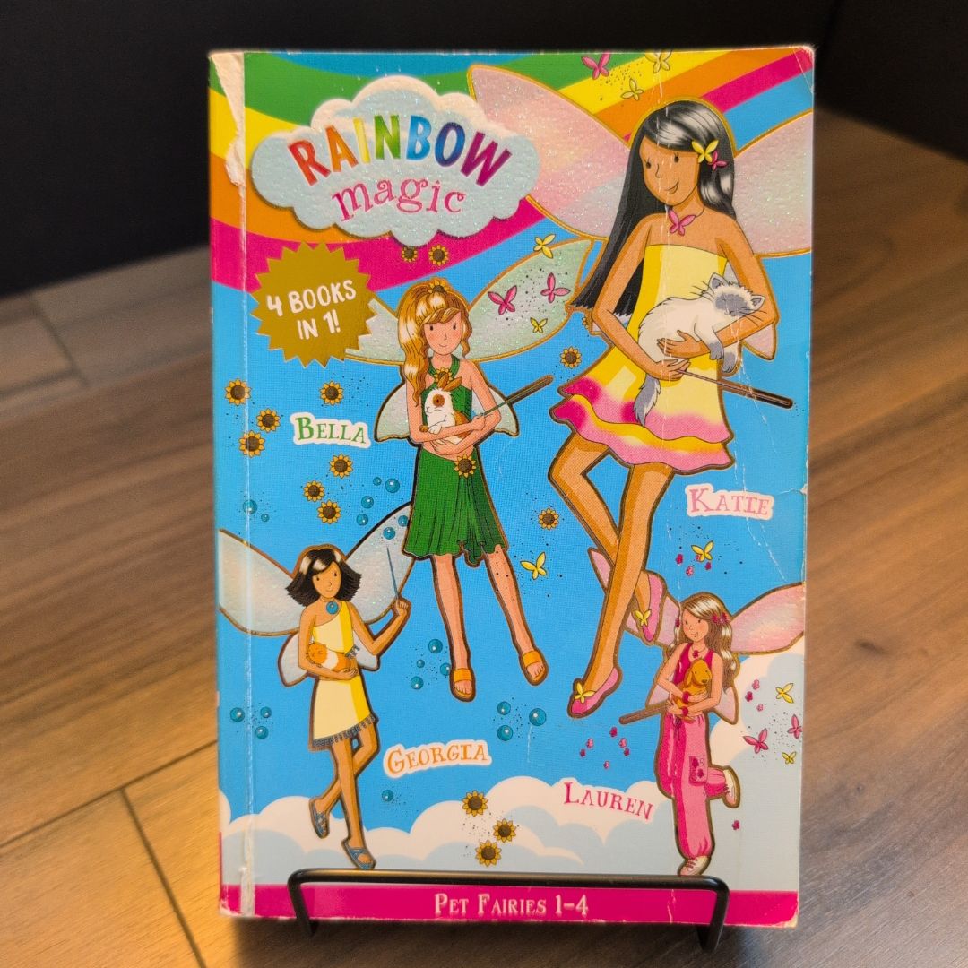 Rainbow Magic Pet Fairies Books #1-4