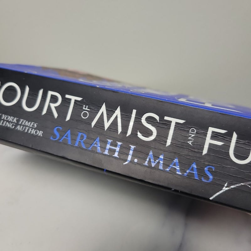 A Court of Mist and Fury | 1st/1st UK Paperback OOP (Ex Library)