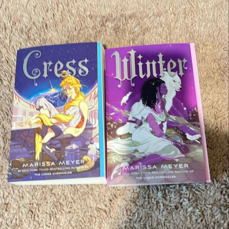 The Lunar Chronicles Boxed Set: Cinder, Scarlet, Cress, Fairest, Stars above, Winter