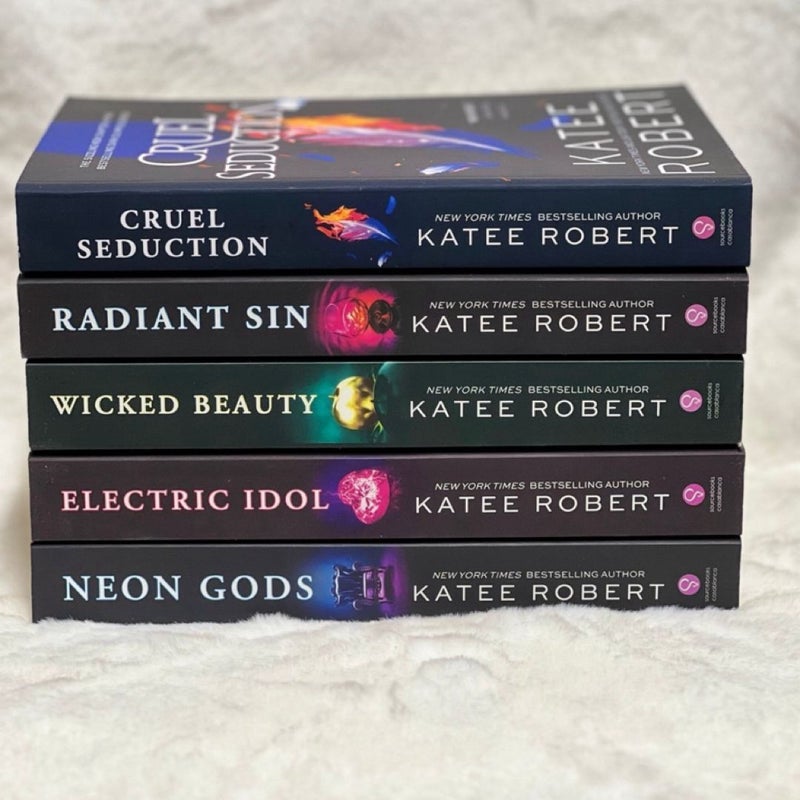 Neon Gods, Electric Idol, Wicked Beauty, Radiant Sin, Cruel Seduction
