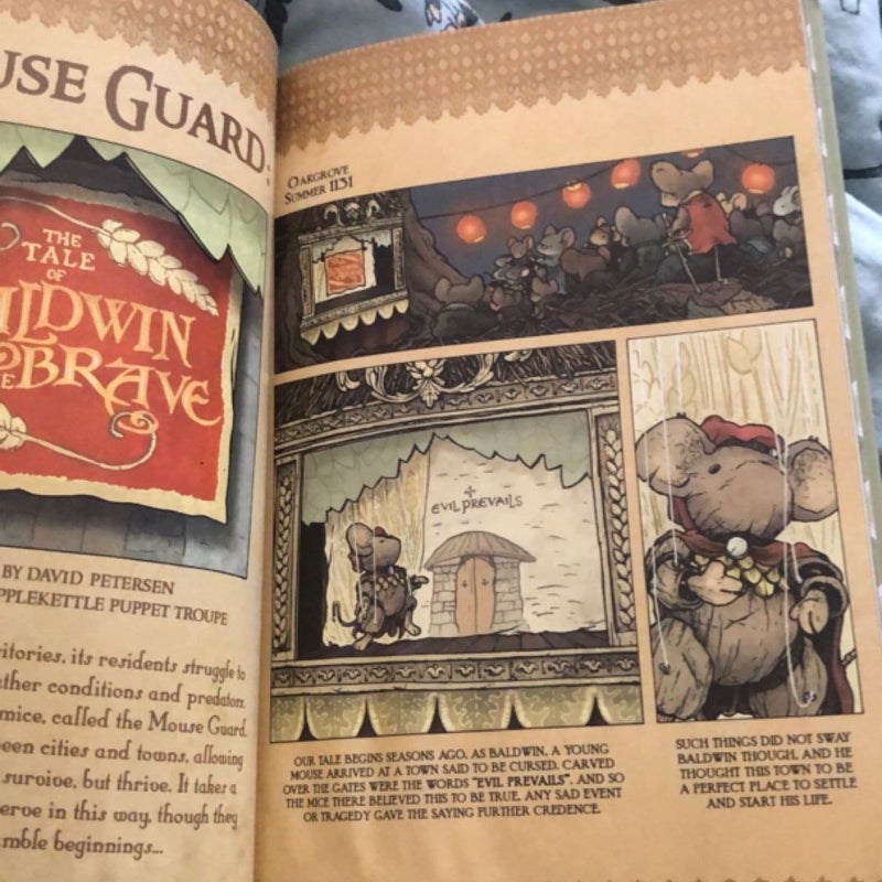 Mouse guard, labyrinth and other stories