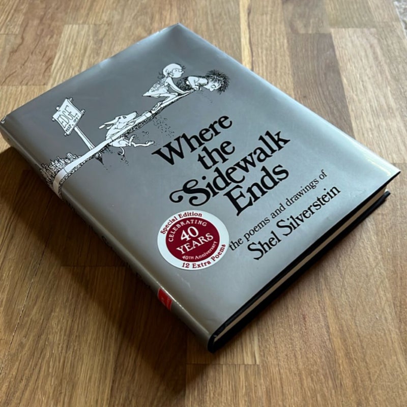 Where the Sidewalk Ends Special Edition with 12 Extra Poems