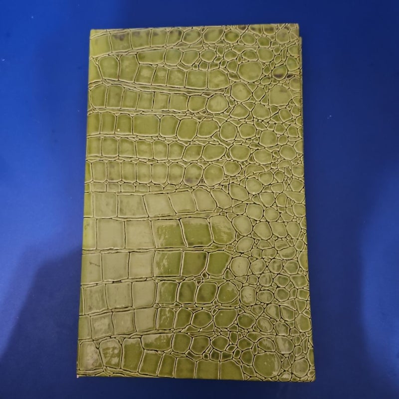 Faux Green Lizard Skin Fashion Journal