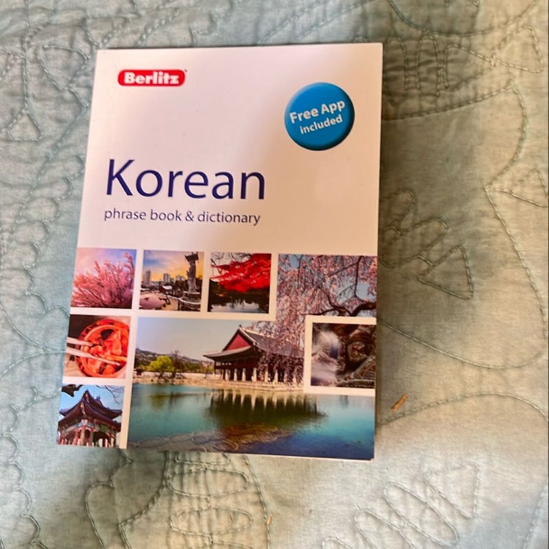 Korean Phrase book and dictionary 