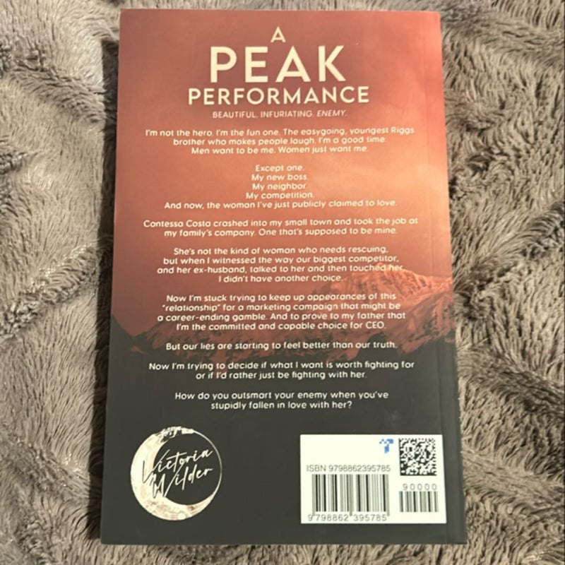 A Peak Performance *Signed*