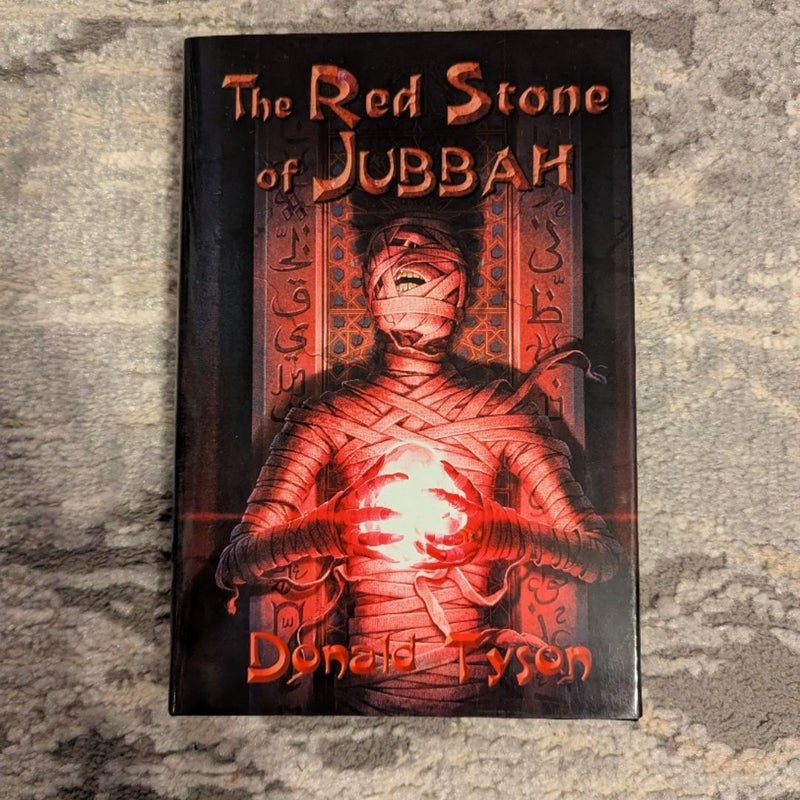 The Red Stone of Jubbah (SIGNED AND NUMBERED)