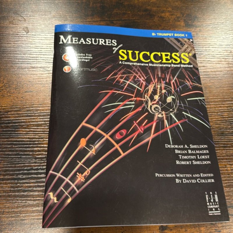 Measures of Success Trumpet Book 1 by Deborah A. Sheldon, Brian ...