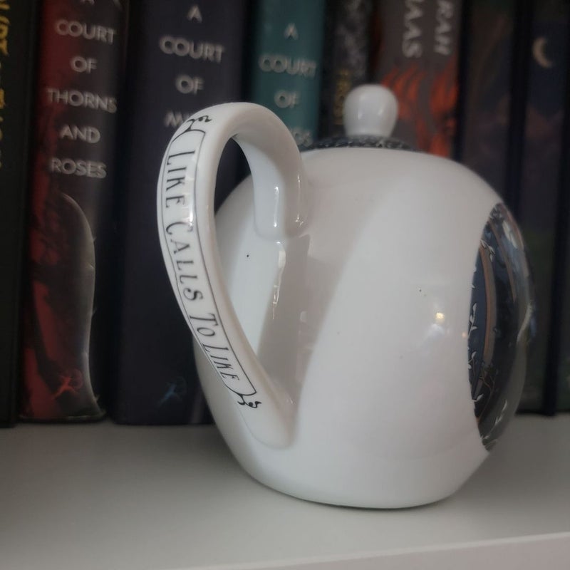 Bookish Box A Court of Thorns and Roses Suriel Teapot