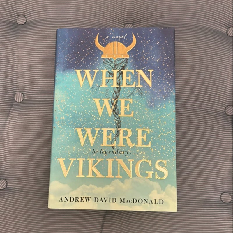 When We Were Vikings (1st/1st) Hardcover