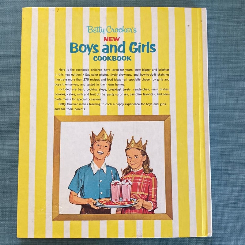 Betty Crocker New Boys and Girls Cookbook