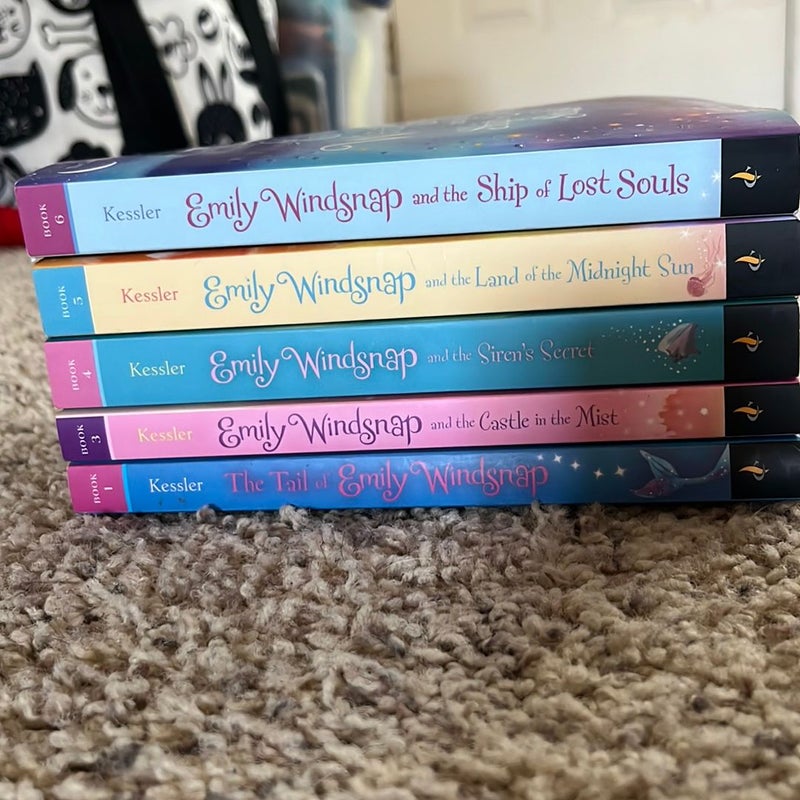 Emily Windsnap book bundle 1 & 3-5