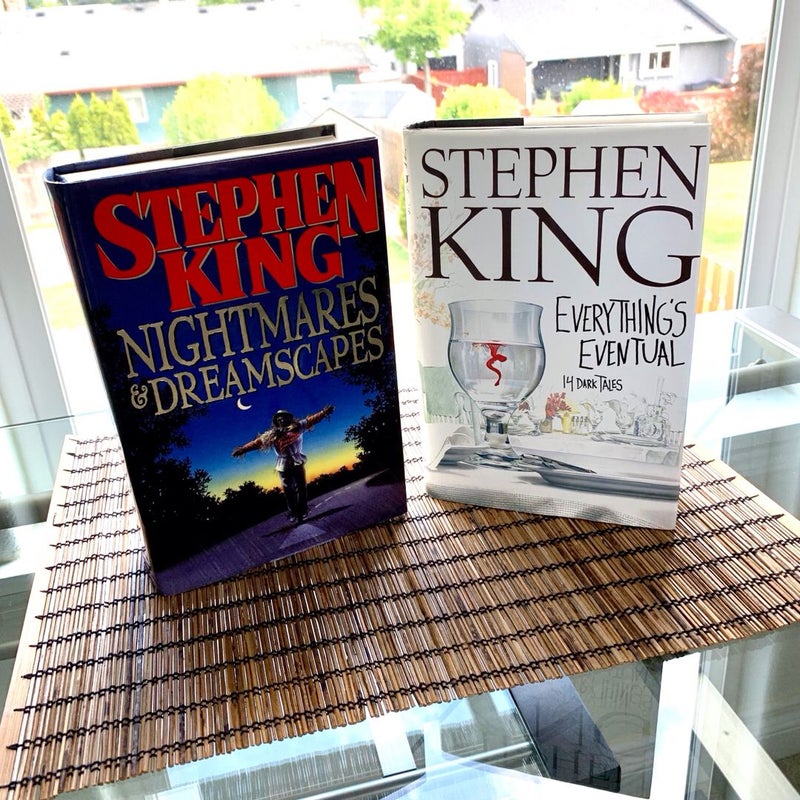 1st/ 1st Nightmares And Dreamscapes & Everting’s Eventual ~ Stephen King SHORT STORIES 