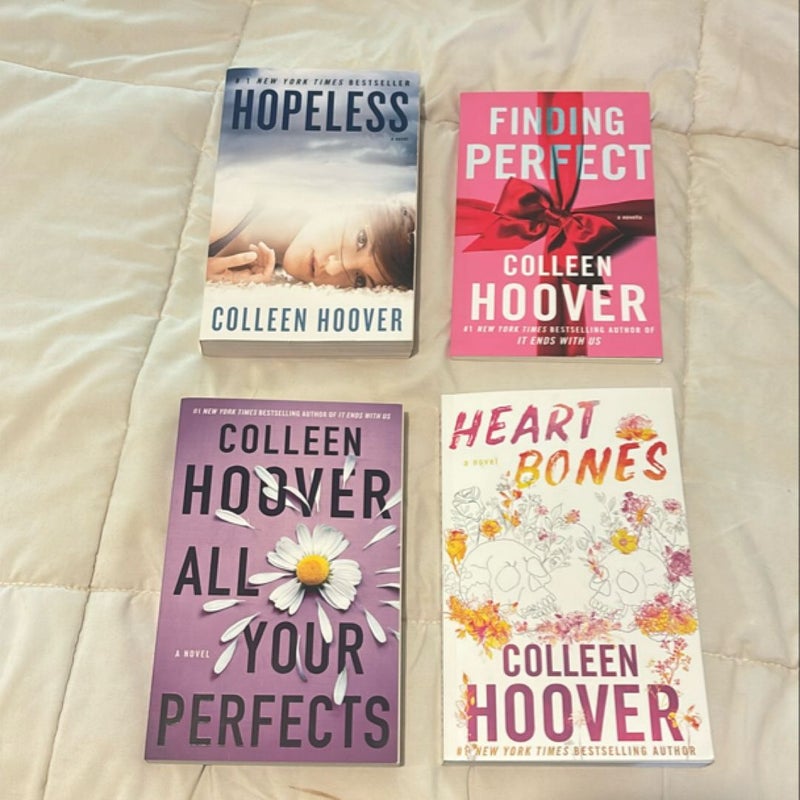 Colleen Hoover book lot