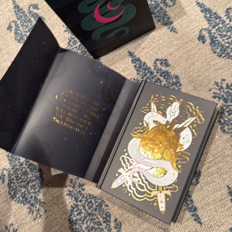 Signed Stars and Shadows Series Omni by Holly Renee and 2 prints