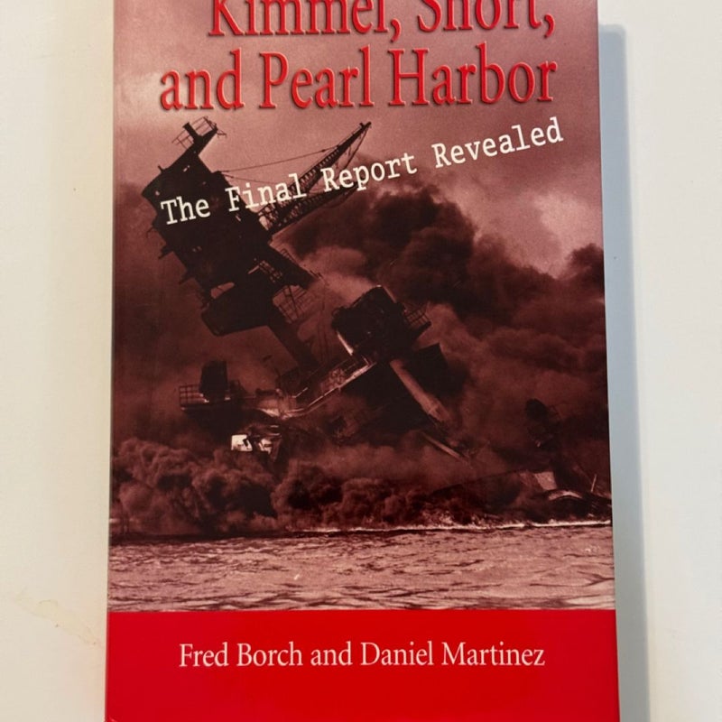 Kimmel, Short and Pearl Harbour