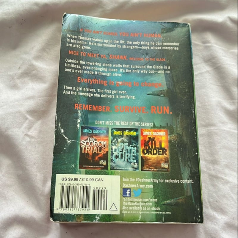 The Maze Runner (Maze Runner, Book One)