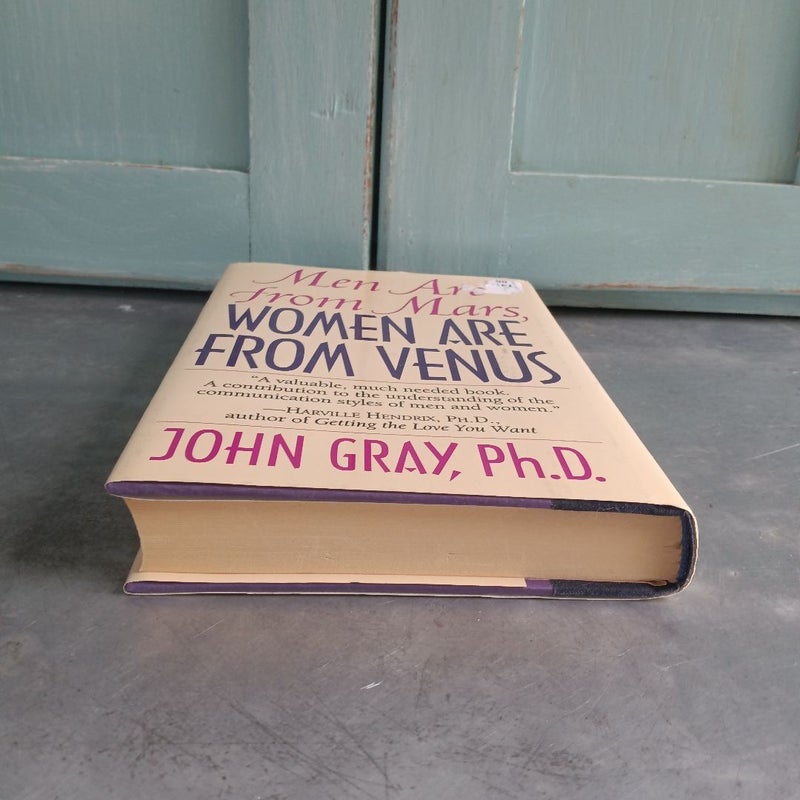Men Are From Mars, Women Are From Venus 