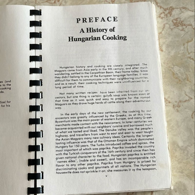 Hungarian Rhapsody in Your Kitchen cookbook 