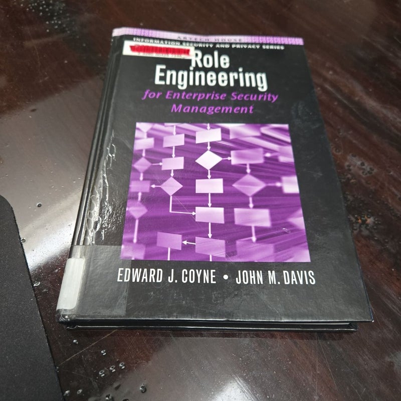 Role Engineering for Enterprise Security Management