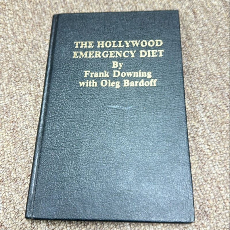 The Hollywood emergency diet