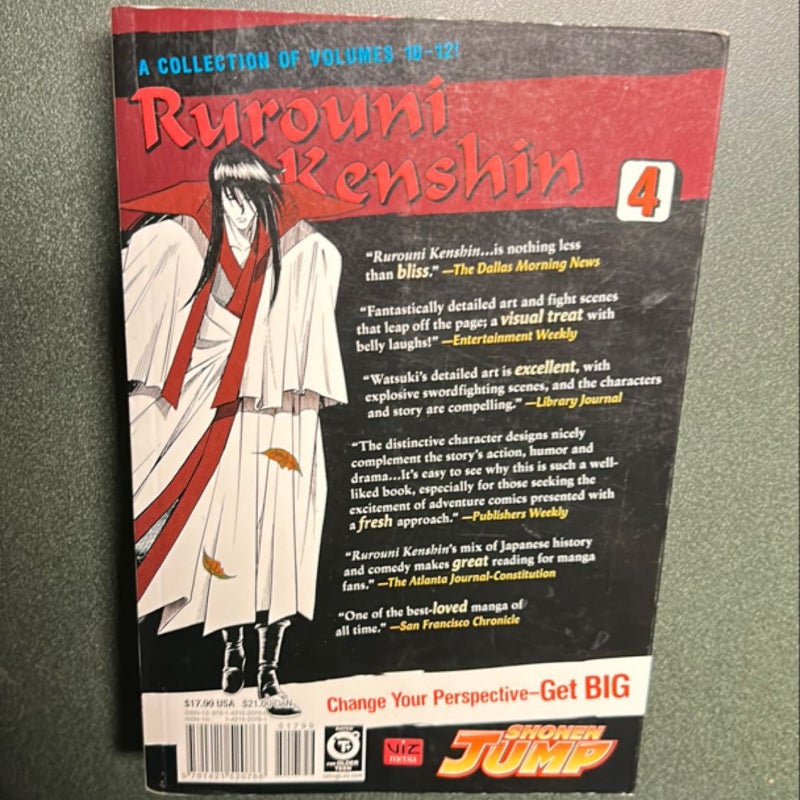 Rurouni Kenshin (VIZBIG Edition), Vol. 4