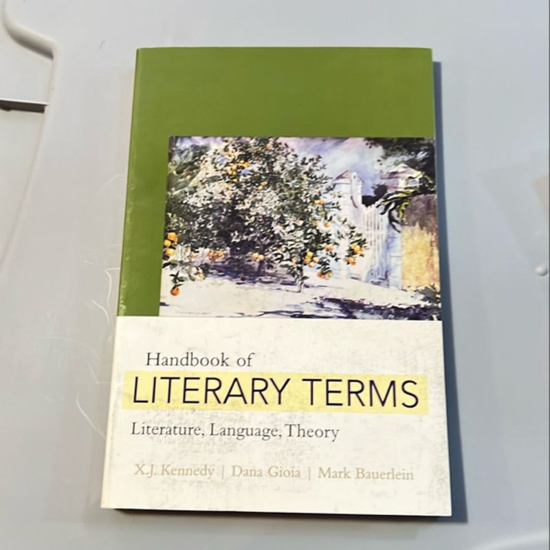 Handbook of Literary Terms