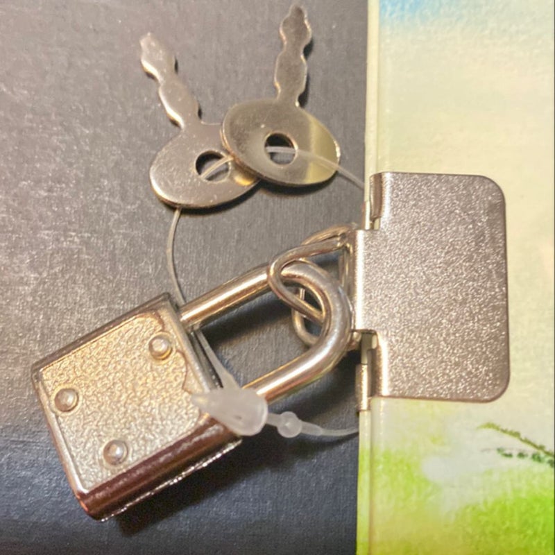 Brand new Diary with lock and keys