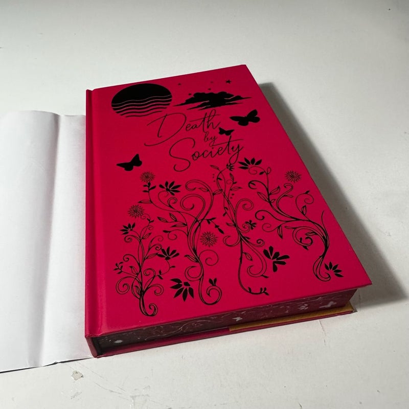 Death by Society (Signed sprayed edges Unplugged Book box edition)