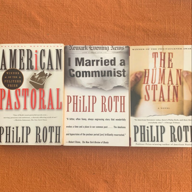 American Trilogy: (1) American Pastoral, (2) I Married A Communist (3) The Human Stain